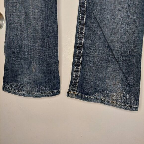BKE Denim Aiden Bootleg Distressed Blue Jeans Men's Size 29/R - Picture 10 of 15